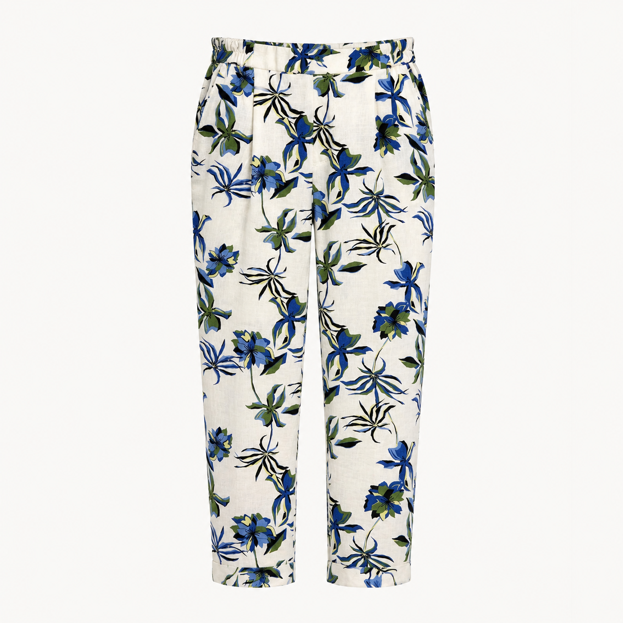Set United Colors of Benetton Pure Linen cu imprimeu floral