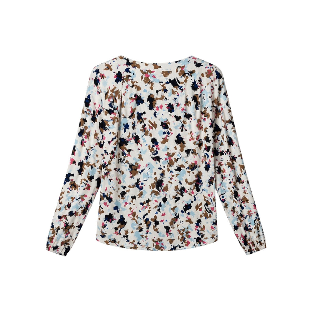 Bluză s.Oliver cu imprimeu abstract multicolor