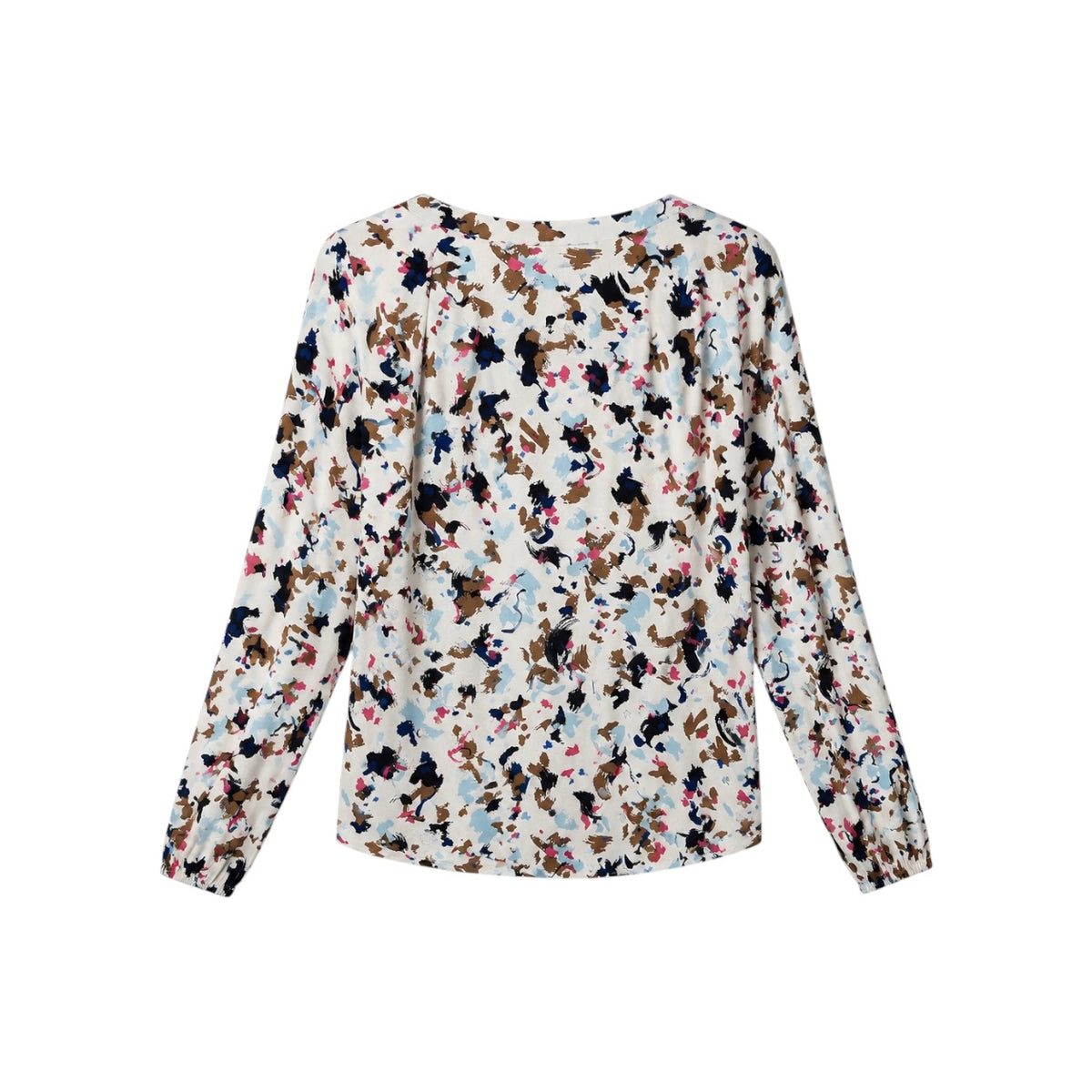 Bluză s.Oliver cu imprimeu abstract multicolor