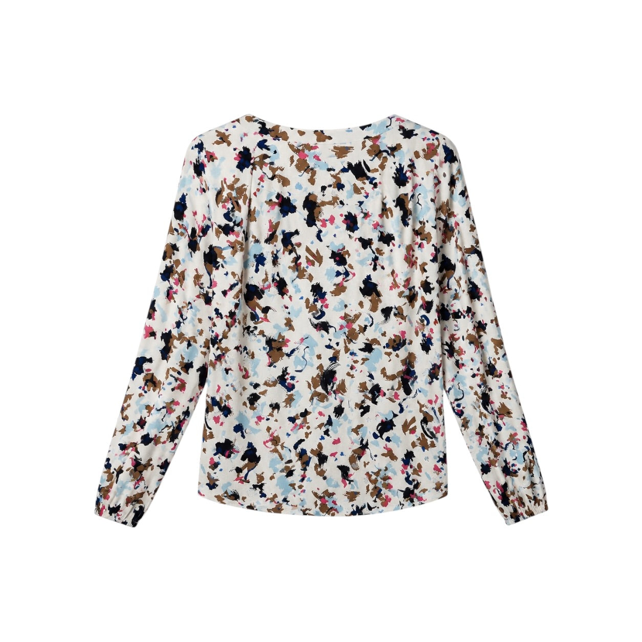 Bluză s.Oliver cu imprimeu abstract multicolor