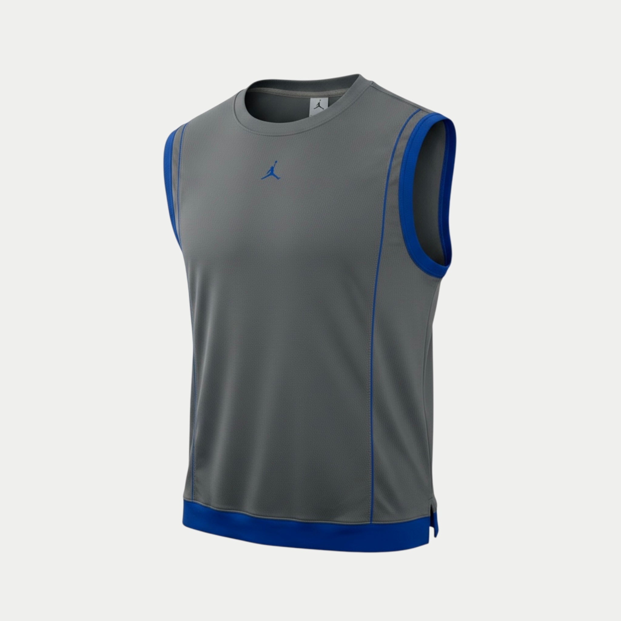 Maiou sport Jordan gri cu albastru