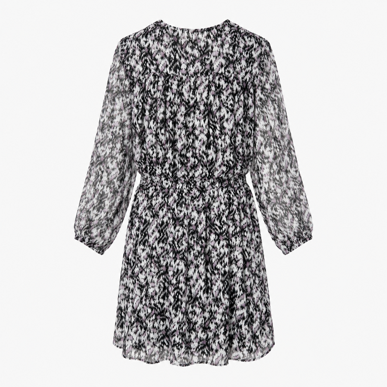 Rochie Comma petrecută cu imprimeu abstract