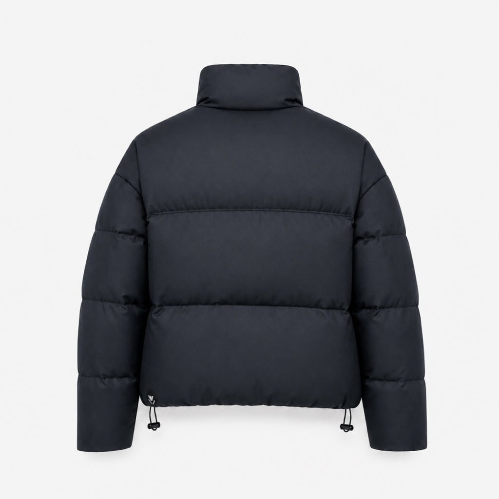 Geacă puffer Emporio Armani midnight blue