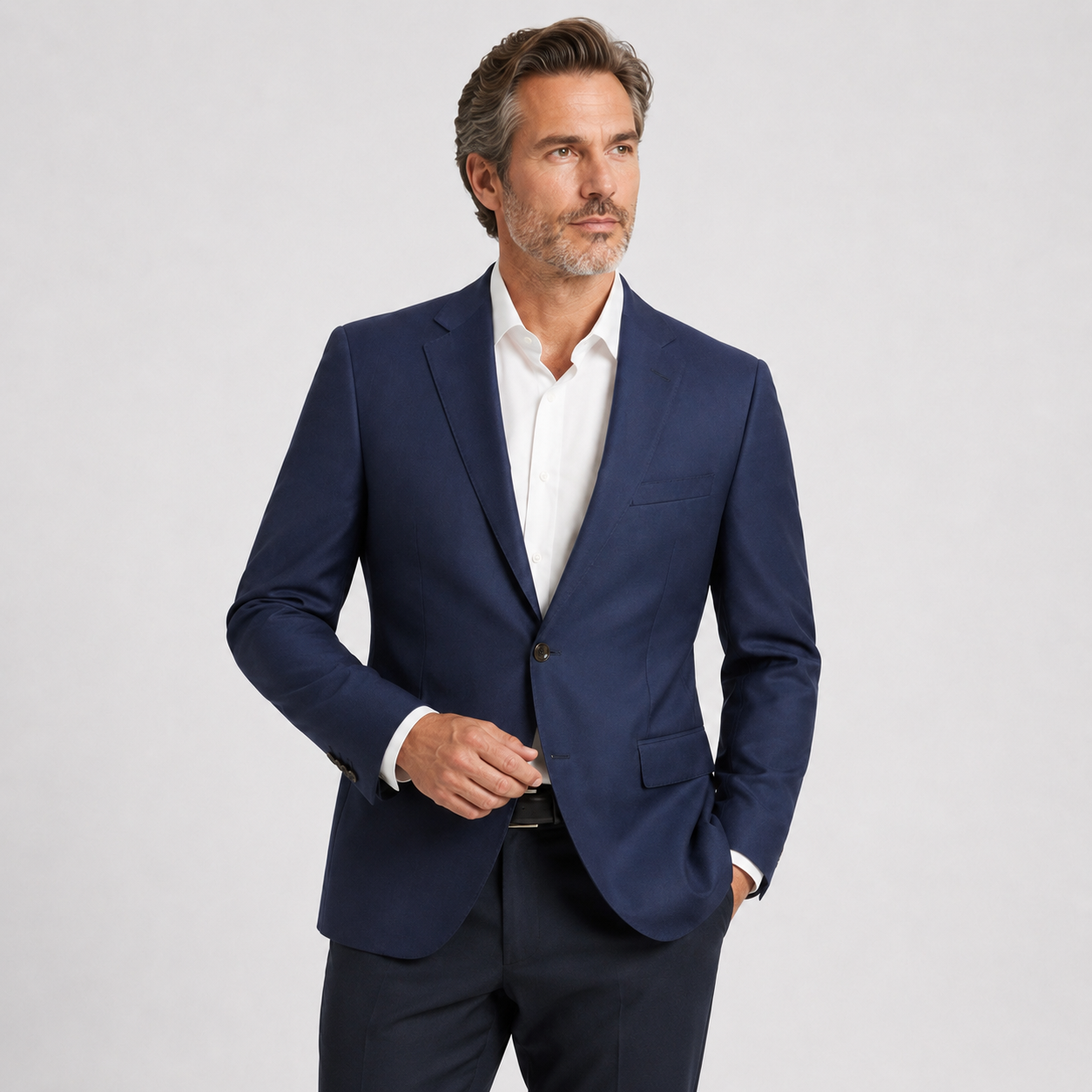 Sacou Carl Gross navy Black Line