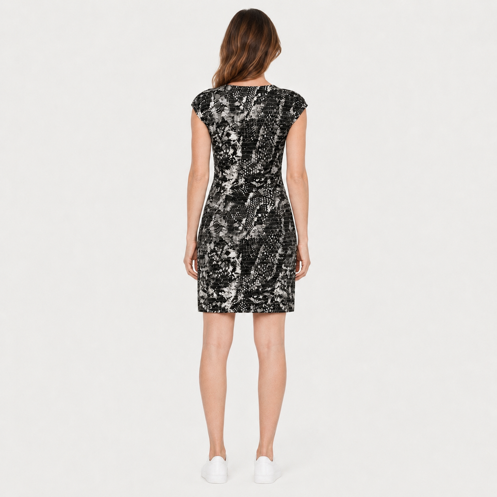 Rochie Desigual Erico cu imprimeu abstract
