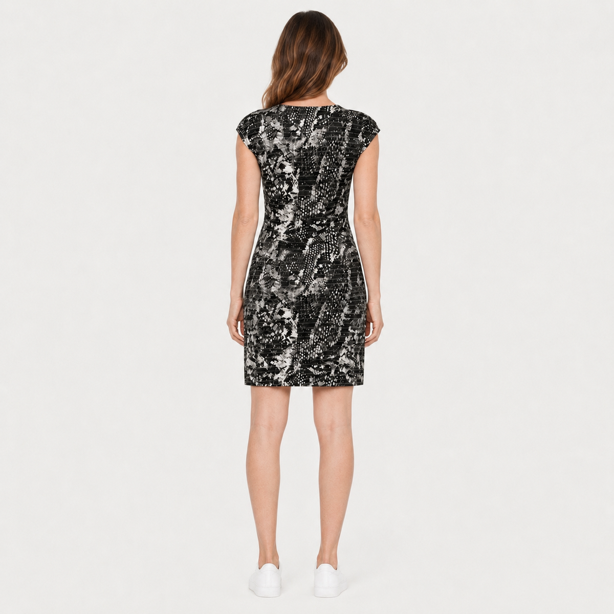 Rochie Desigual Erico cu imprimeu abstract