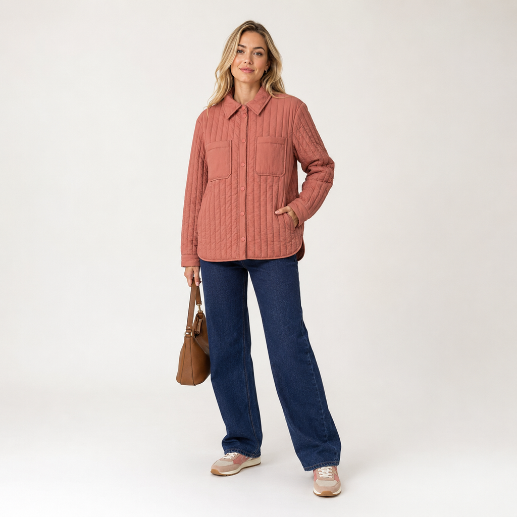 Geacă matlasată PIECES Gretzel Overshirt