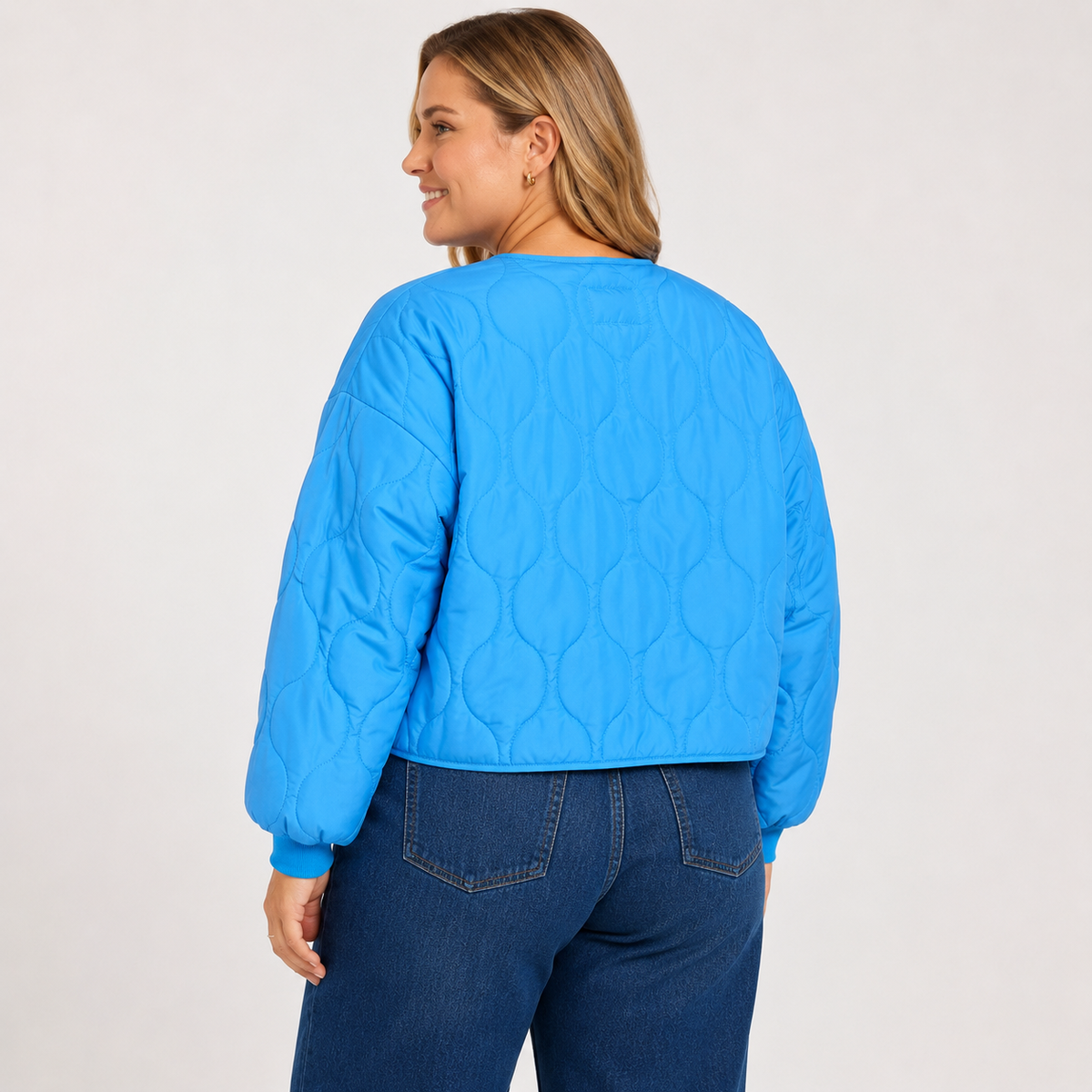 Geacă Noisy May NMFELINE Quilted Cropped