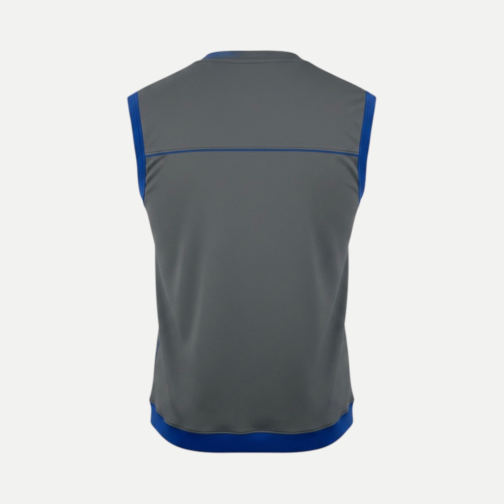 Maiou sport Jordan gri cu albastru
