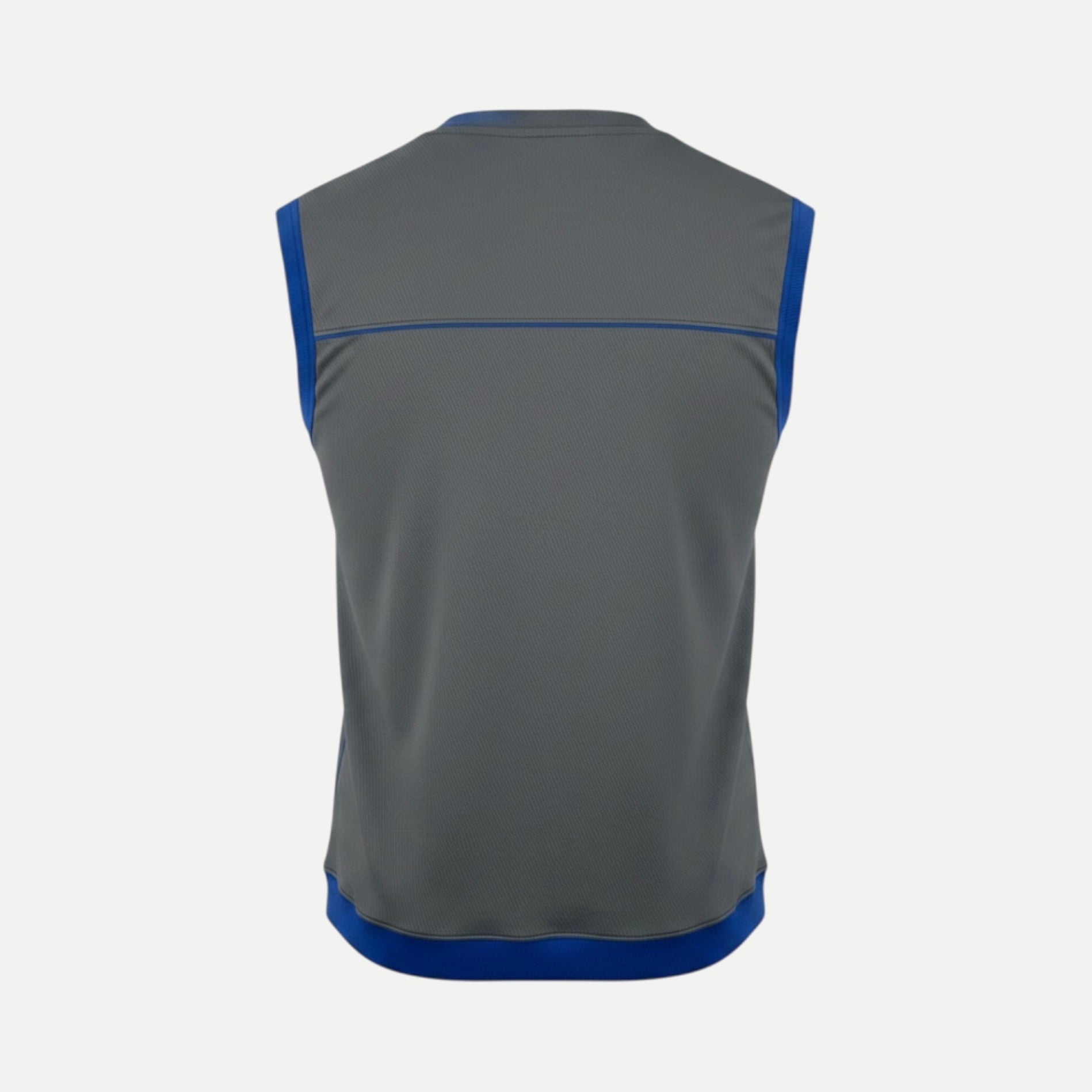 Maiou sport Jordan gri cu albastru