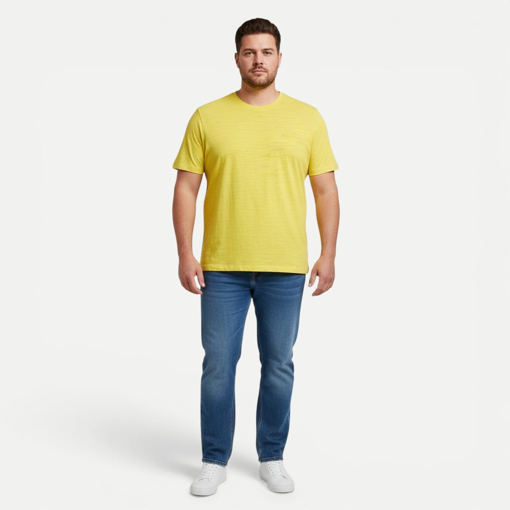 Tricou s.Oliver Galben Bumbac
