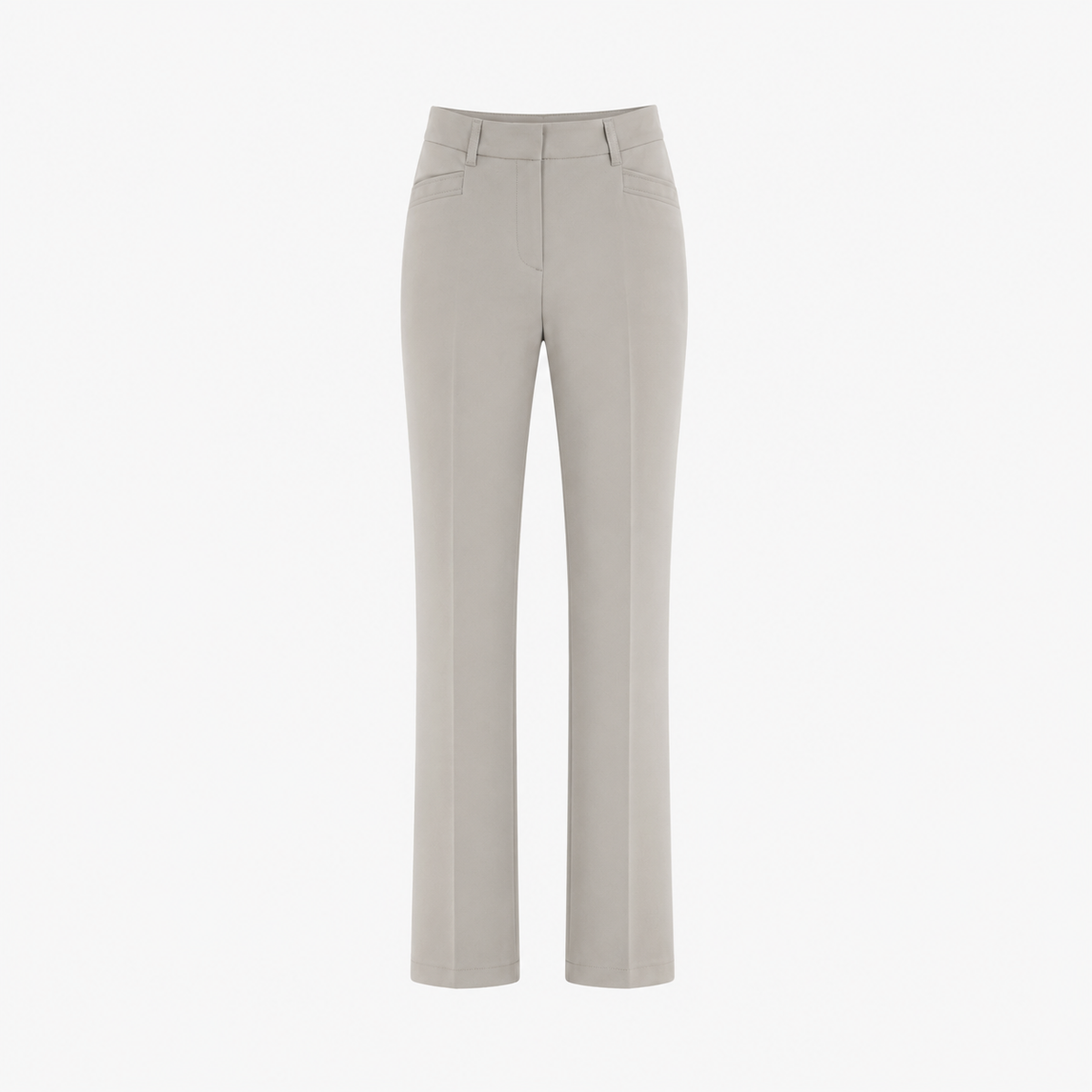 Pantaloni s.Oliver Rachel gri bej regular fit
