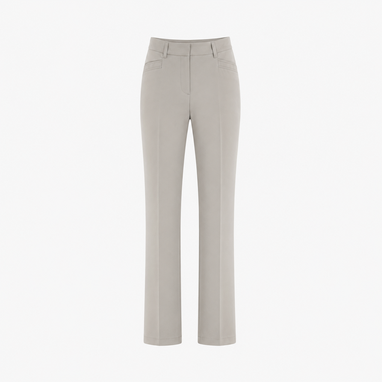 Pantaloni s.Oliver Rachel gri bej regular fit