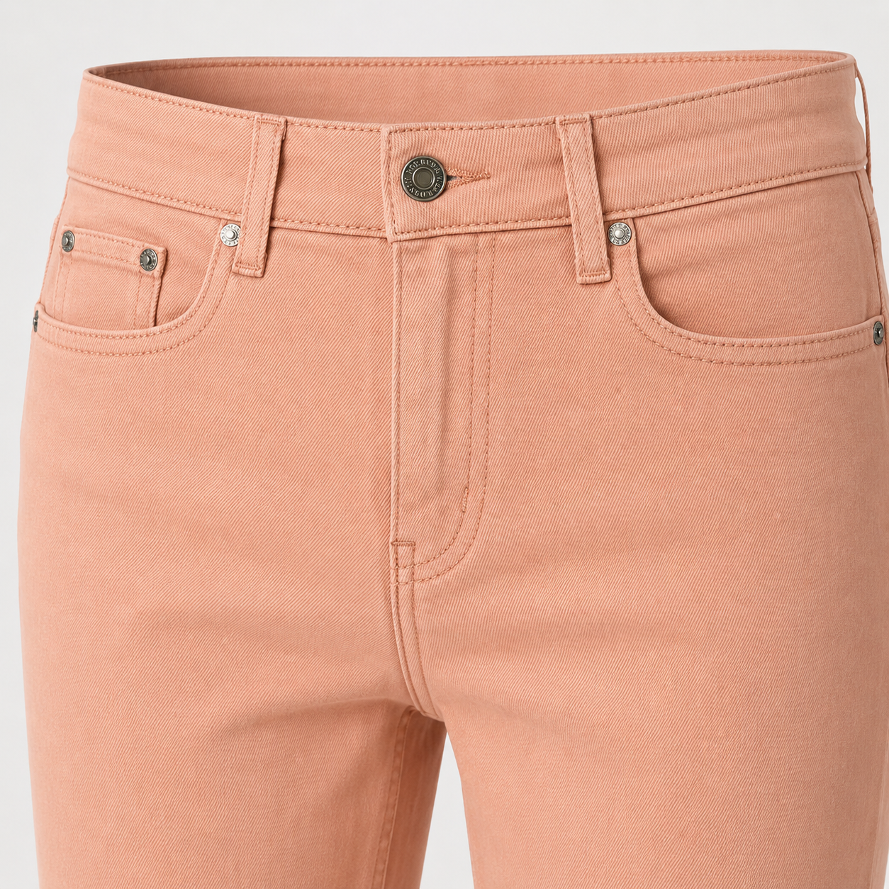 Blugi b.young Kato roz coral high waist
