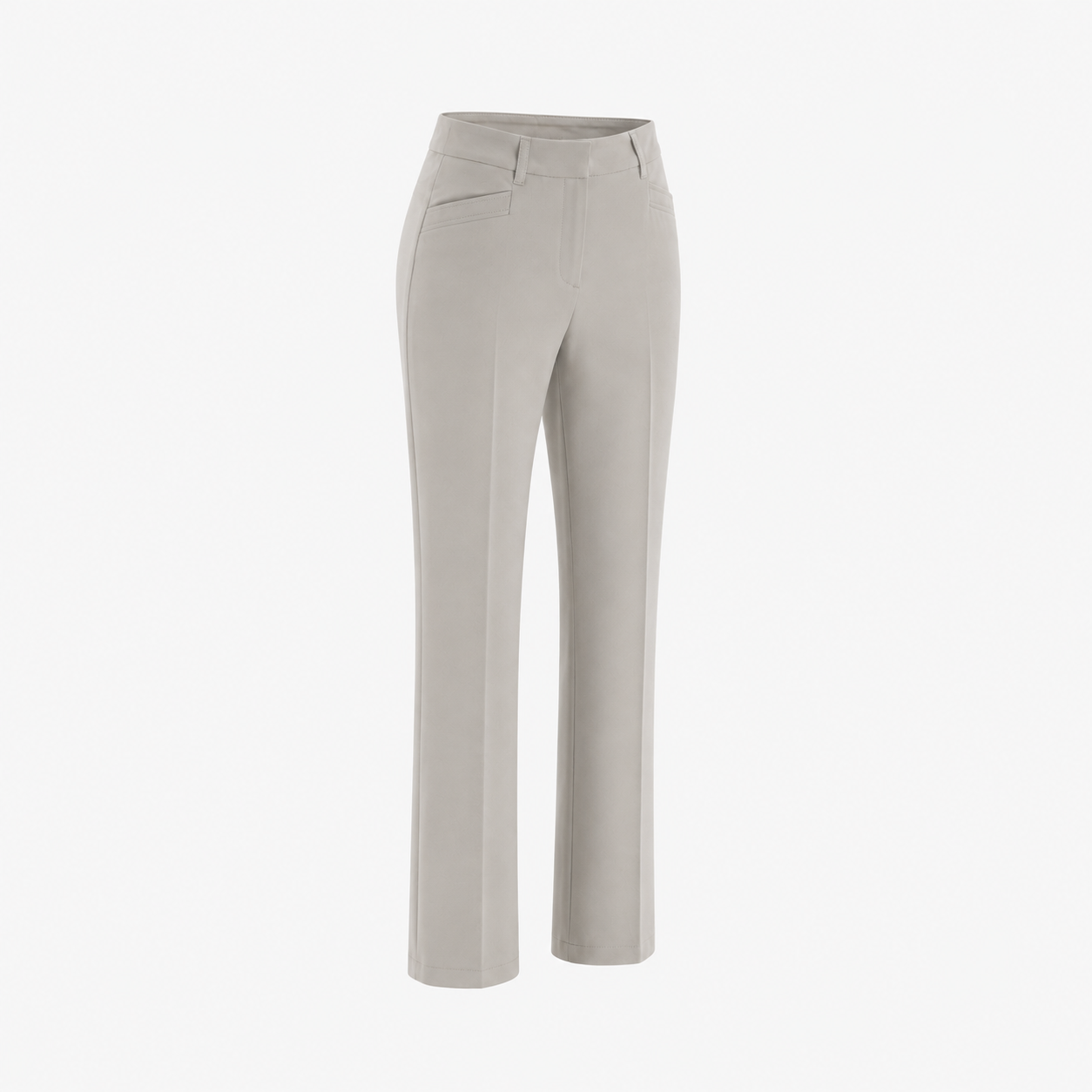 Pantaloni s.Oliver Rachel gri bej regular fit