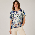 Bluză Gerry Weber Eva Herzigova Eva Capsule cu imprimeu floral