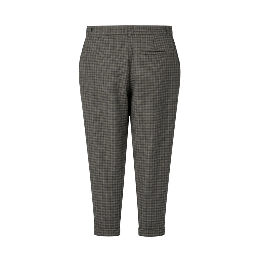 Pantaloni Mango în carouri, produs spate