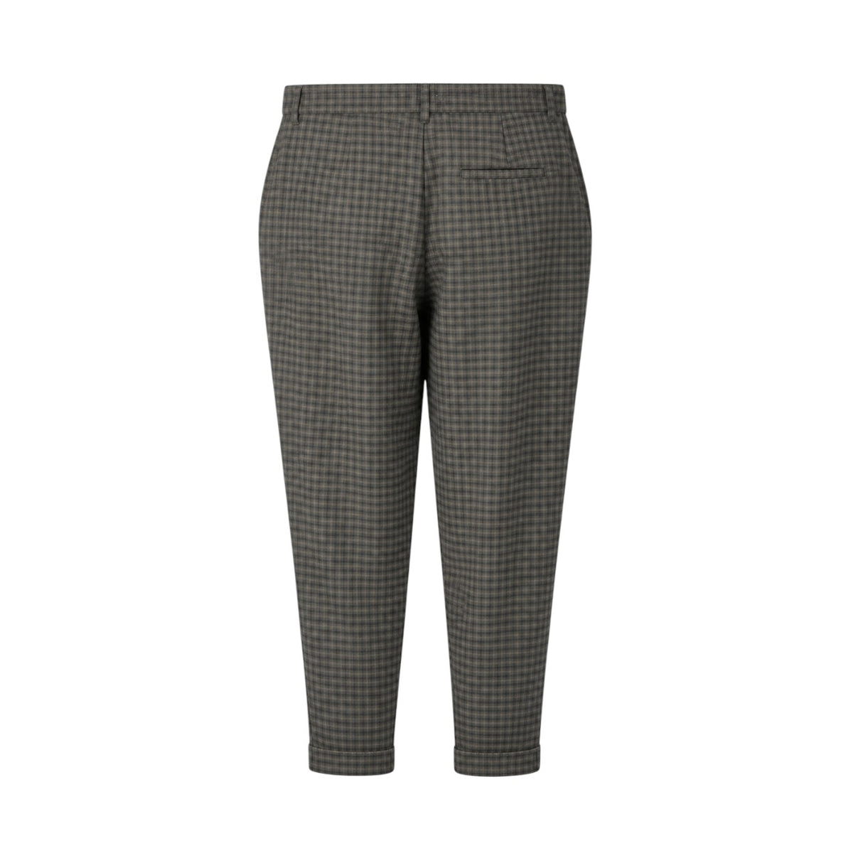 Pantaloni Mango în carouri, produs spate