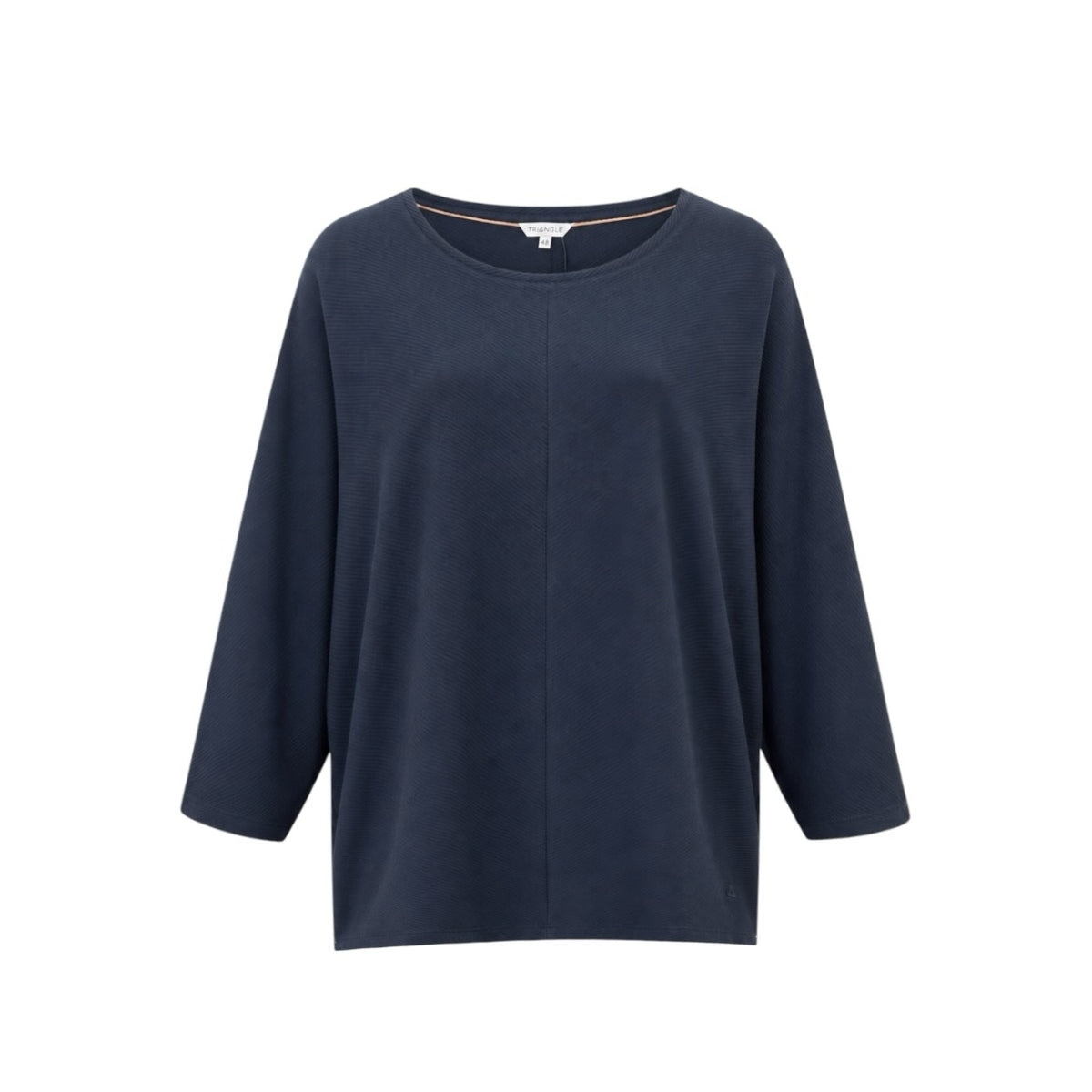 Bluză TRIANGLE bleumarin texturată